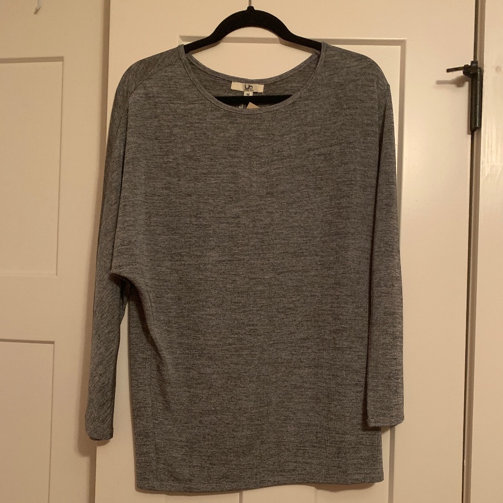 Gray Tunic Top